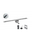 Трап для душу 80 см ультратонкий Koer FD07-20x800-Slender KR5137 нержавіюча сталь SUS304