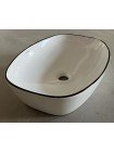 Раковина чаша у ванну Mixxus Premium DIVERSE-0109 EDGE чорна 500х380х140 мм MP6549