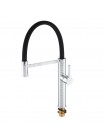 Гнучкий Змішувач для кухні Mixxus Premium Oliwer 017 REFL.BLACK MI6965