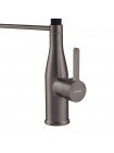 Змішувач кухонний гнучкий Mixxus Premium Summer 017 GRAPHITE REFL.BLACK MI6962