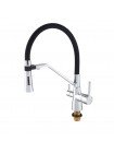 Гнучкий Змішувач для кухні Mixxus Premium Magnet 021 REFL.BLACK MI6973