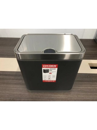 Сенсорне відро для сміття Koer TC-020212-07 графіт 12 л KR5585