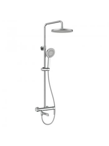 Душевая система со смесителем и верхним душем Koer KB-56029-01 хром KR5481