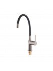 Смеситель для кухни с гибким изливом Koer KB-70029-07 графит KR5500