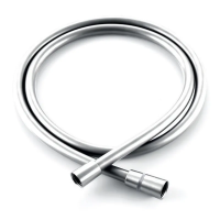 Шланг для душа Koer KB-0804-175-01 силиконовый 175 см хром KR4808