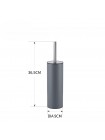 Підлоговий йоржик для унітазу Mixxus Premium Ellipse-TB0201 Graphite MI7068