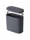 Сенсорне відро для сміття Mixxus Flat-TC0109 Graphite 9 л графіт MI7075