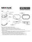 Сенсорное мусорное ведро Mixxus Premium Topper-TC0112 White 12 л белый MI7082