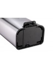 Прямоугольное мусорное ведро с педалью с плавным закрытием Mixxus Cubic-TC0105 SS Color 5 л нержавейка