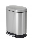 Ведро для мусора с педалью с плавным закрытием Mixxus Premium Strong-TC0120 SS Color 20 л нержавейка