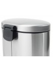 Ведро для мусора с педалью с плавным закрытием Mixxus Premium Strong-TC0120 SS Color 20 л нержавейка