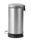 Ведро для мусора с педалью с плавным закрытием Mixxus Premium Strong-TC0120 SS Color 20 л нержавейка