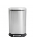 Відро для сміття з педаллю та плавним закриттям Mixxus Premium Strong-TC0120 SS Color 20 л нержавійка