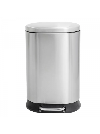 Відро для сміття з педаллю та плавним закриттям Mixxus Premium Strong-TC0120 SS Color 20 л нержавійка