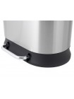 Ведро для мусора с педалью с плавным закрытием Mixxus Premium Strong-TC0105 SS Color 5 л нержавейка