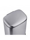 Прямоугольное ведро для мусора с плавным закрытием Mixxus Premium Style-TC0305 SS Color 5 л нержавейка