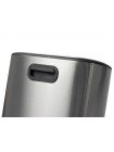 Овальне відро для сміття з плавним закриттям Mixxus Premium Diverse-TC0112 SS Color 12 л нержавійка