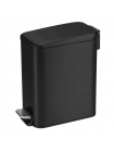 Мусорное ведро с педалью с плавным закрытием Mixxus Diverse-TC0312 Black 12 л чёрный