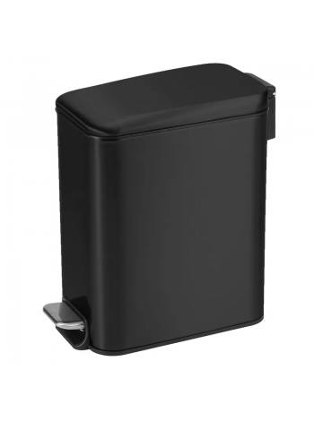 Мусорное ведро с педалью с плавным закрытием Mixxus Diverse-TC0312 Black 12 л чёрный