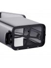 Прямоугольное ведро для мусора с плавным закрытием Mixxus Premium Quadro-TC0105 SS Color 5 л нержавейка