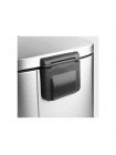 Прямокутне відро для сміття з плавним закриттям Mixxus Bevel-TC0112 SS Color 12 л нержавійка