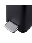 Прямоугольное ведро для мусора с плавным закрытием Mixxus Premium Quadro-TC0105 Black 5 л чёрный