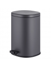 Овальне відро для сміття з плавним закриттям Mixxus Premium Olivary-TC0105 Graphite 5 л графіт