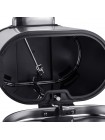 Овальне відро для сміття з плавним закриттям Mixxus Premium Topper-TC0205 SS Color 5 л нержавійка