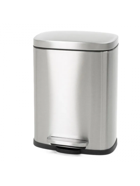 Відро для сміття для кухні з плавним закриттям Mixxus Bevel-TC0105 SS Color 5 л нержавійка