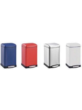 Відро для сміття для кухні з плавним закриттям Mixxus Style-TC0106 SS Color 6 л нержавійка