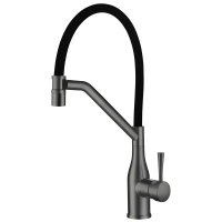 Смеситель для кухни с гибким изливом KOER KI-70033-07 графит KR5818