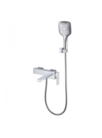 Смеситель для ванны с коротким изливом KOER KB-41039-01 хром KR5996