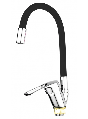 Змішувач для кухні Mixxus FANY 011 Nut Refl.Black без підводки MI6287