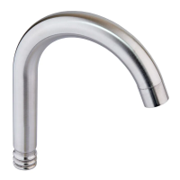 Гусак на смеситель Mixxus SPO-02.SUS из нерж. стали SUS304 (MI6061)