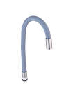 Силиконовый излив для смесителя Mixxus SPO-06.SUS Refl.Gray MI6065