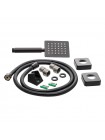 Смеситель для ванны Mixxus KUB-006 черный из нерж. стали MI2811
