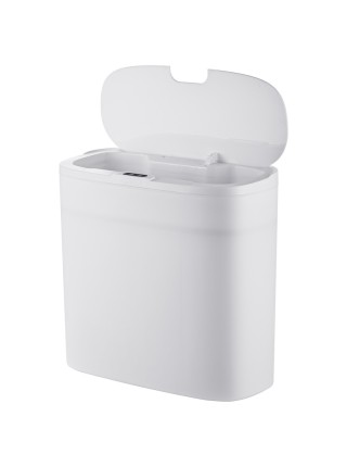Відро для сміття сенсорне прямокутне Mixxus Wave-TC0414 White 14 л білий MI8405