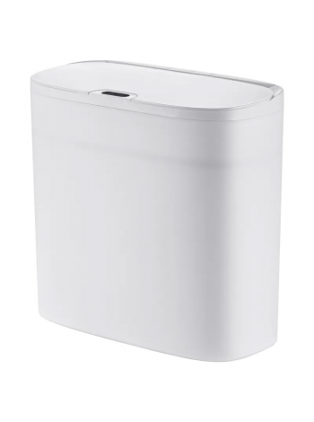 Мусорное ведро сенсорное прямоугольное Mixxus Wave-TC0414 White 14 л белый MI8405