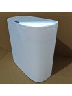 Відро для сміття сенсорне прямокутне Mixxus Wave-TC0414 White 14 л білий MI8405