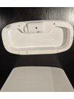 Відро для сміття сенсорне прямокутне Mixxus Wave-TC0414 White 14 л білий MI8405