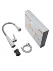 Смеситель для кухни Mixxus Premium Matis 011-T NUT Refl.Gray хром-излив серый MI8267