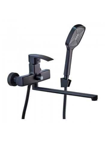 Змішувач для ванної кімнати Mixxus Magnum 006 Euro Black MI6197