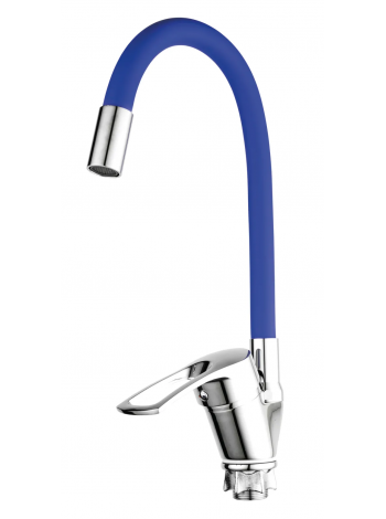 Смеситель для кухни Mixxus FANY 011 Nut Refl.Blue без подводки MI6293