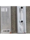 Штанга для шторки телескопічна з тримачем рушника Mixxus CRA-D-125x225 125cm-225cm алюміній БЛІСТЕР AC3589