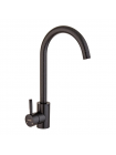 Смеситель для кухни Mixxus SUS-011 Stone Black нерж. сталь MI6209