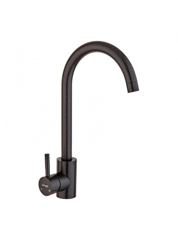 Смеситель для кухни Mixxus SUS-011 Stone Black нерж. сталь MI6209
