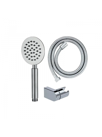 Душевой набор Mixxus Shower SET-01.SUS шланг, лейка, кронштейн с нерж. стали MI6156