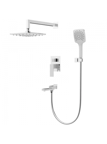 Душевая система встраиваемая KOER KB-66039-01  хром KR5997