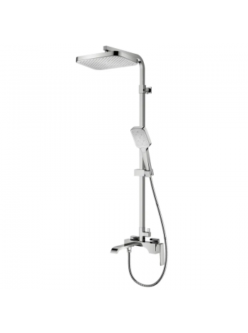 Душевая система со смесителем KOER KB-56037-01  хром KR6001