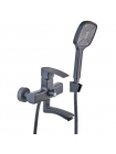 Смеситель для ванной Mixxus Magnum 009 Euro Black MI6198